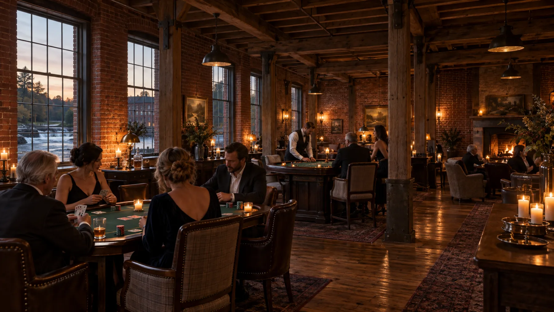 Card room concept in the North Loft